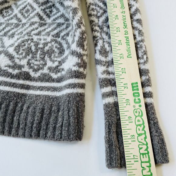 Abercrombie & Fitch Oversized Sweater Women's Small Gray Cardigan Wool Blend - Picture 9 of 9